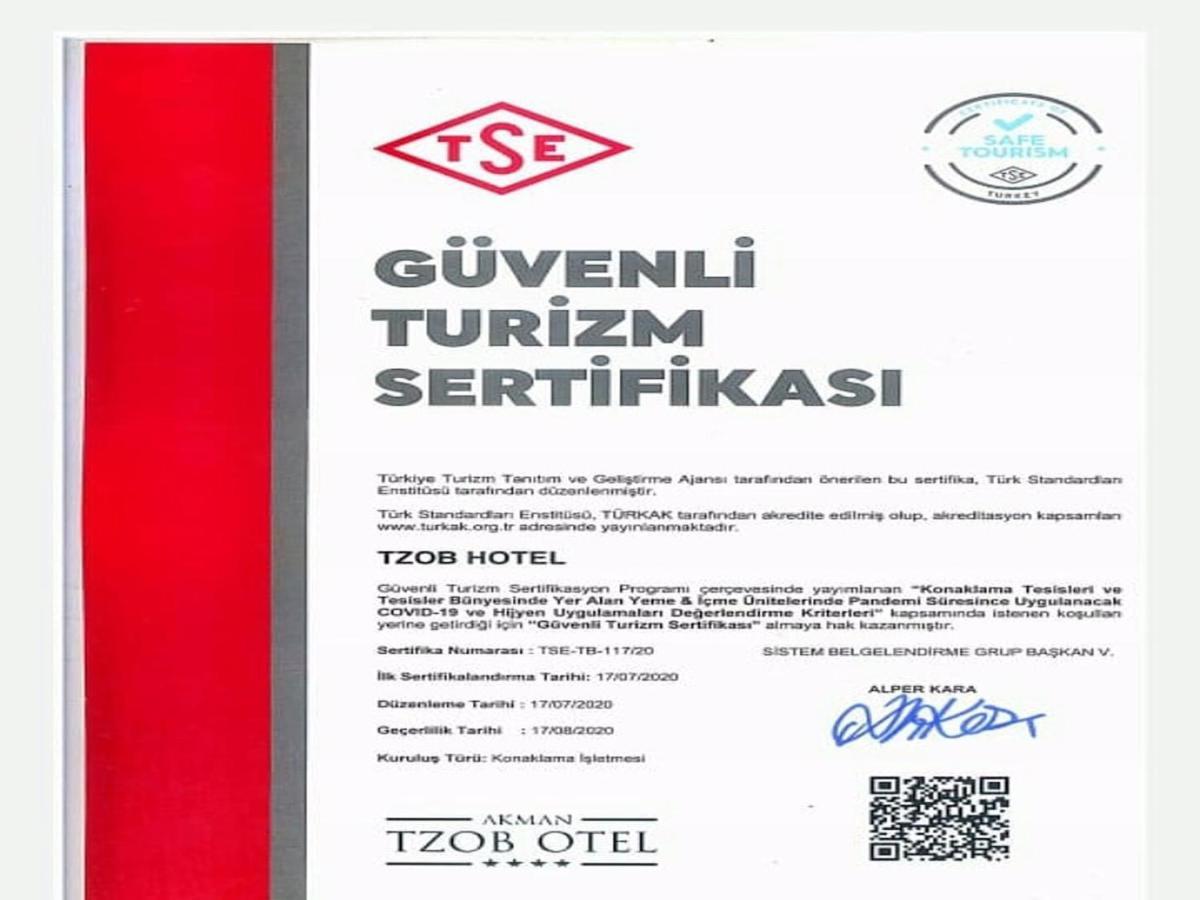 אנקרה Akman Tzob Otel מראה חיצוני תמונה